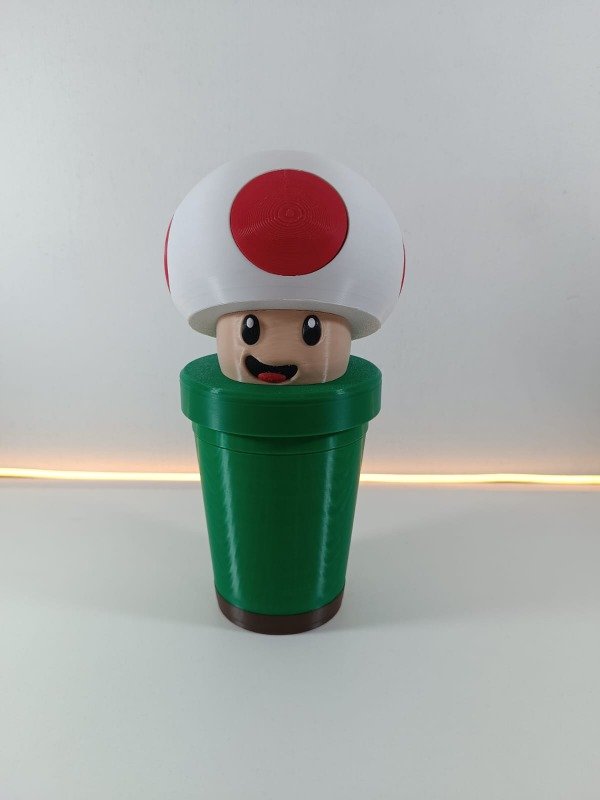Producto - Vaso Super Mario Bros - Toad (Honguito)