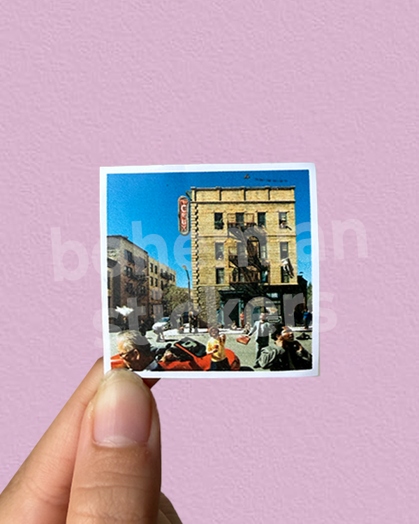 Producto - THE CRUX ALBUM - Sticker Individual de DJO