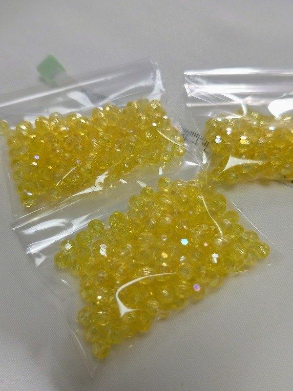 Producto - Bolitas fasetadas 6 mm tornasol - 1