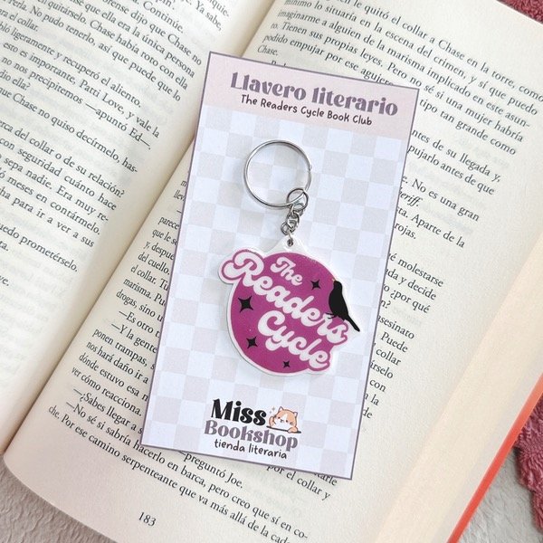 Producto - Llavero literario THE READERS CYCLE BOOK CLUB