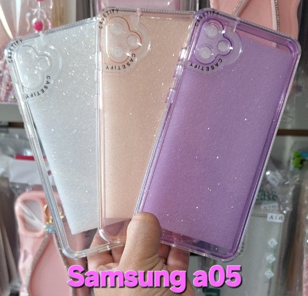 Producto - Fundas glitter reforzadas. Samsung a05