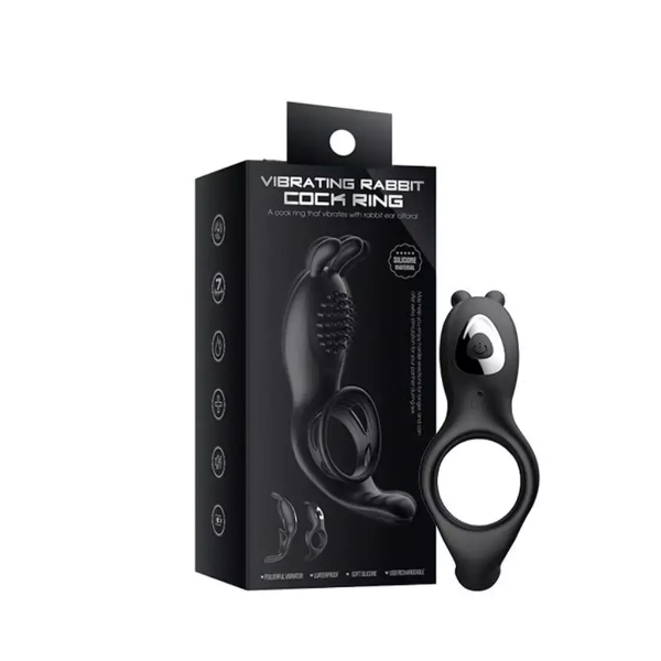 Producto - Anillo con control Vibrating Rabbit - 0