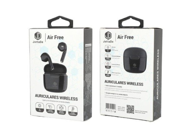 Producto - AURICULAR INALAMBRICO AIR FREE NEGRO/BLANCO