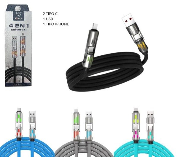 Producto - Cable universal 4 en 1 Time
