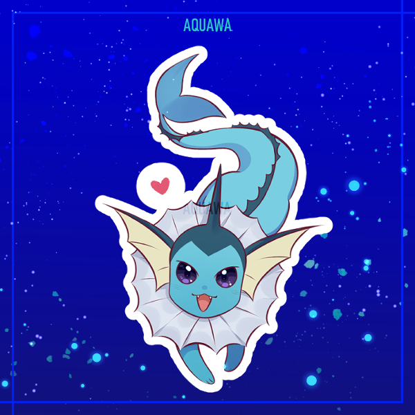 Producto - Sticker de Vaporeon