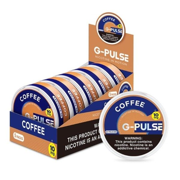 Producto - (NICOTINE POUCHES) GEEK BAR G-PULSE 10MG - COFFEE