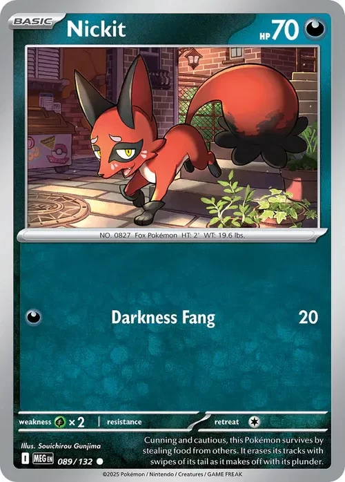 Producto - Nickit - 089/132 - Mega Evolution