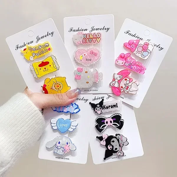 Producto - Broches Sanrio y Duffy - 3 Unidades