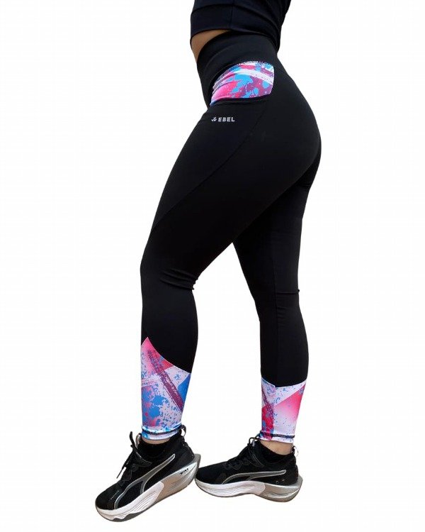 Producto - CALZA EBEL COMBINADA SUBLIMADA C/BOLSILLOS SUNSET
