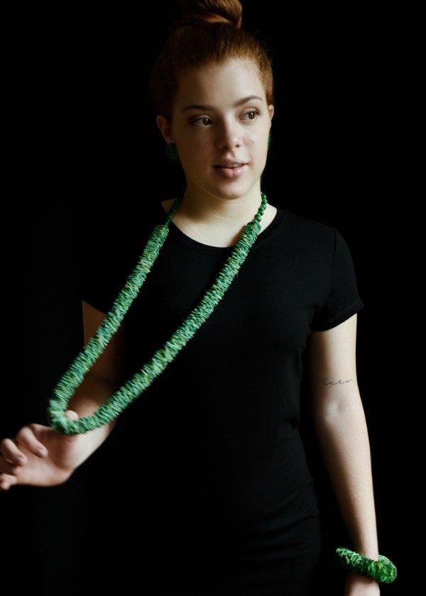 Producto - Collar Green de papel