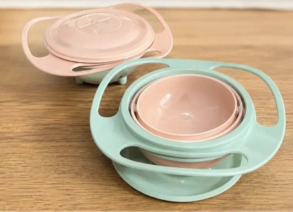 Producto - BE17477 PLATO GIROSCOPIO ANTIDERRAME 360 PARA NIÑOS - 0