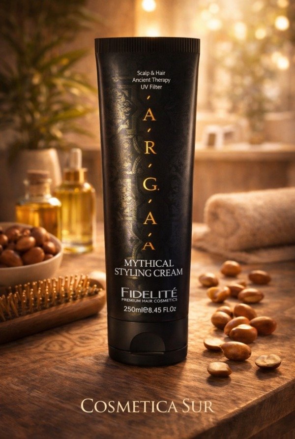 Producto - crema de peinado argán caviar fidelite x 250 ml