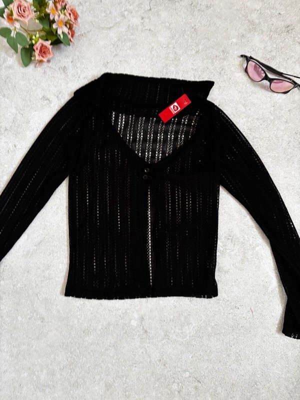 Producto - Saquito crochet botones