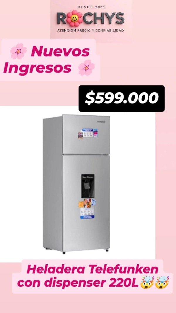 Producto - HELADERA TELEFUNKE