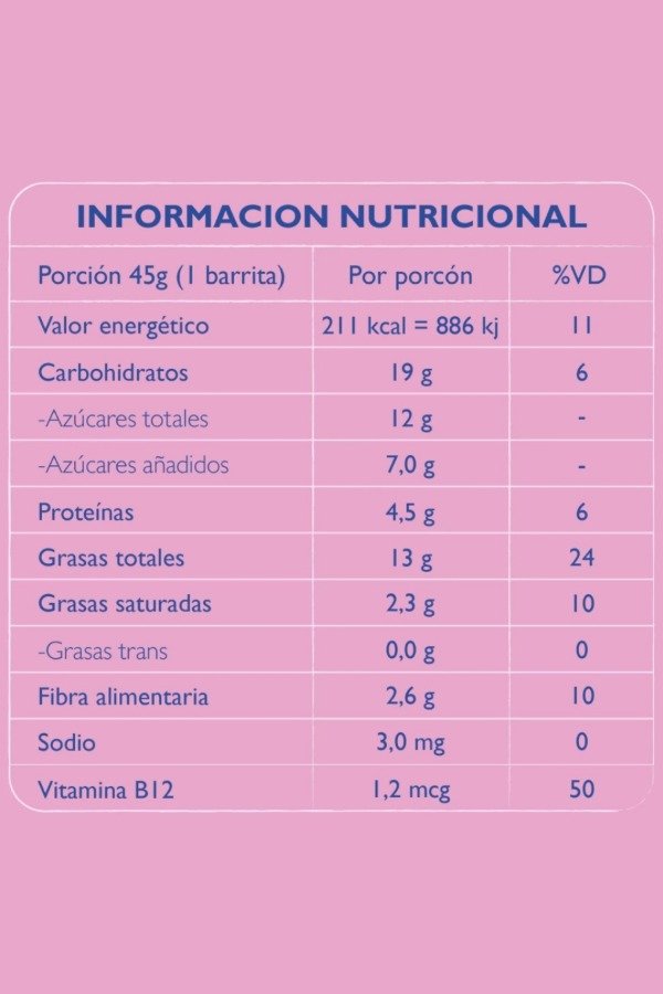 Producto - BARRITA COCO Y CHOCO - 2