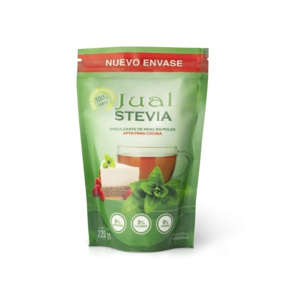 Producto - Edulcorante en Polvo Stevia Jual Doypack 220gr