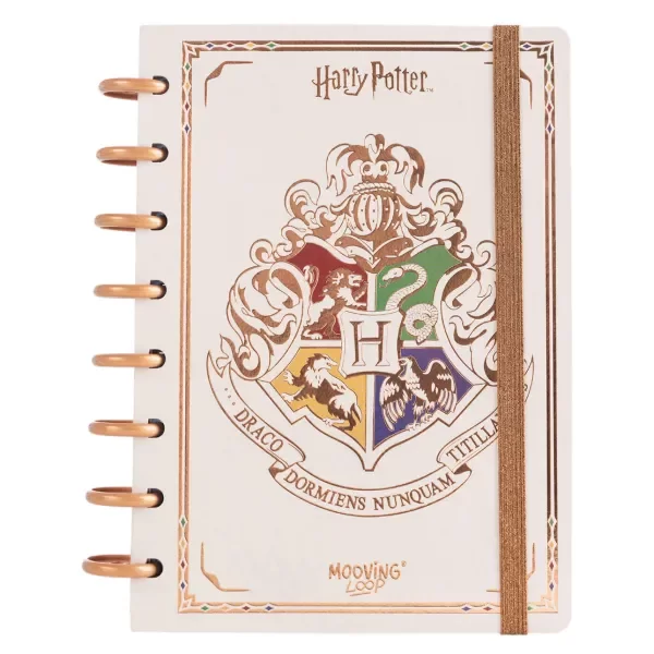 Producto - PREVENTA!!! Cuaderno A5 Con Sistema De Discos "Harry Potter" - Mooving Loop