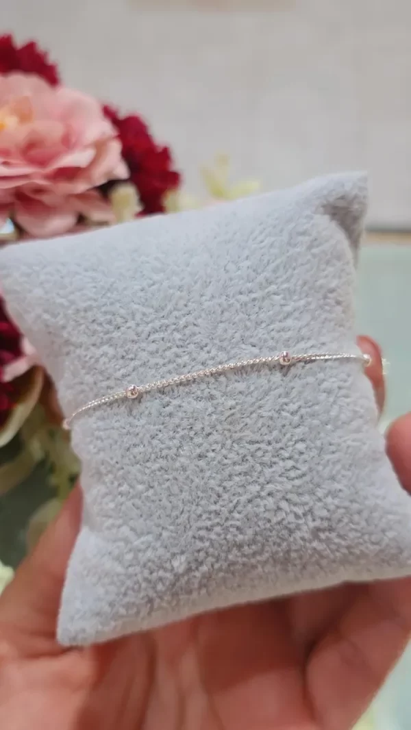 Producto - Pulsera fina bolitas PL
