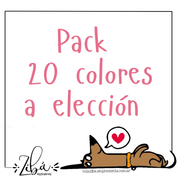 Producto - PACK A ELECCION POR 20 COLORES