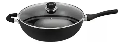 Producto - WOK TEFLON HUDSON N32 C/TAPA