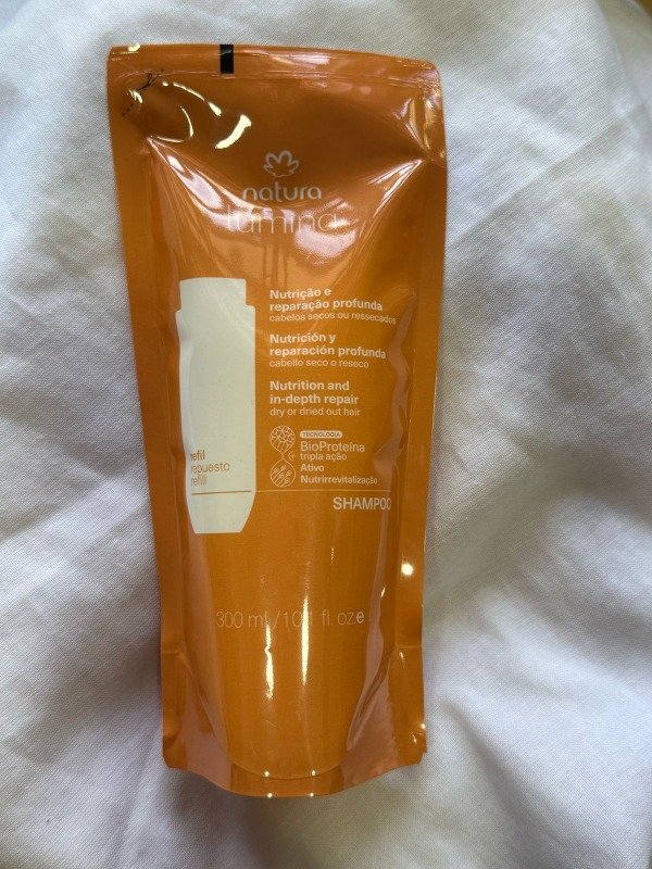 Producto - Natura Repuesto Lumina Shampoo nutrición y reparación profunda