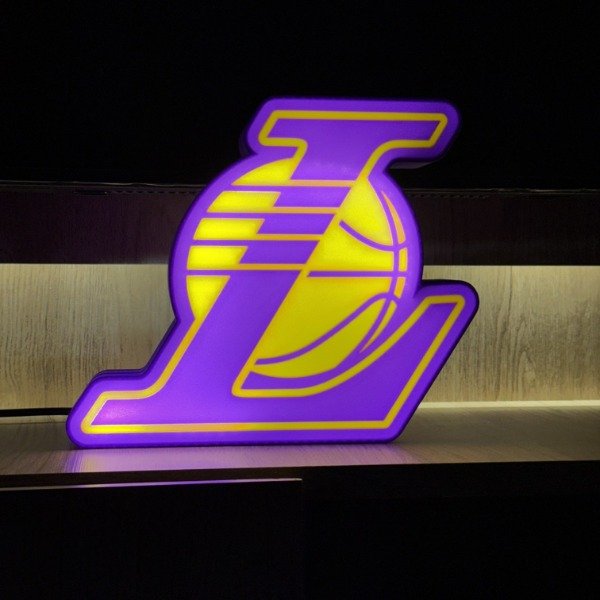 Producto - Lightbox LED Los Angeles Lakers