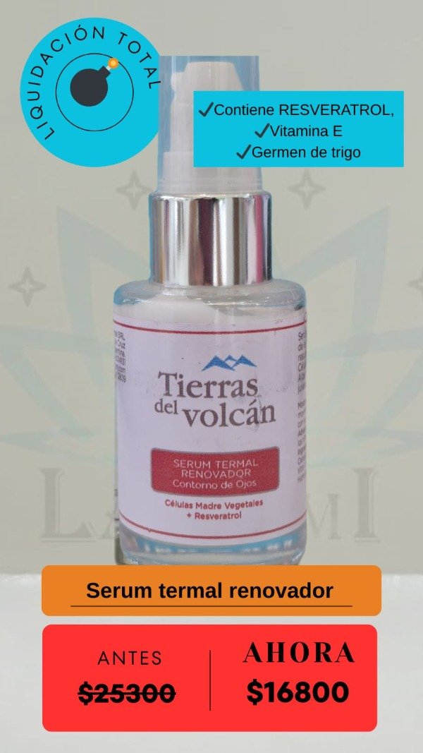 Producto - Serum termal RENOVADOR con celulas madres