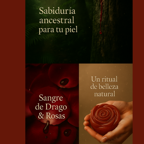 Producto - Jabón de Glicerina, Sangre de Drago y Rosas