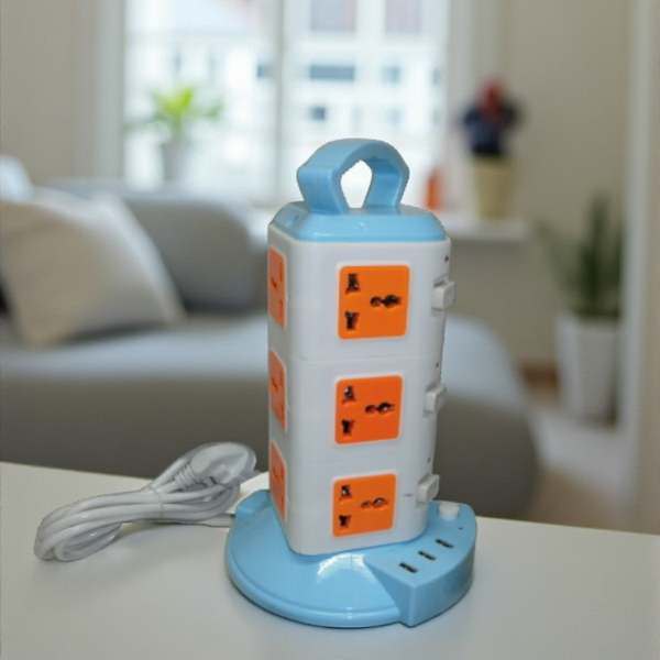 Producto - ZAPATILLA TORRE VERTICAL 12 TOMAS + 3 USB
