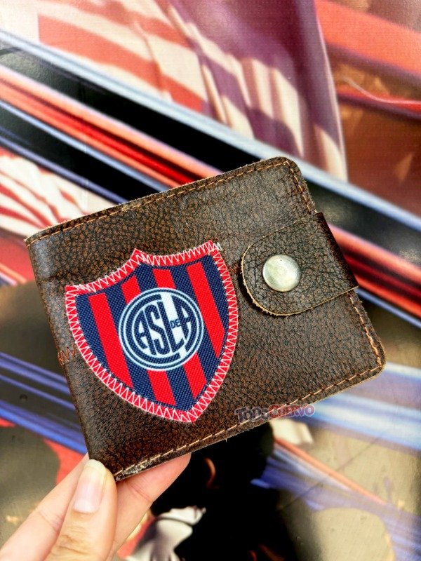 Producto - BILLETERA ECOCUERO SAN LORENZO MARRÓN