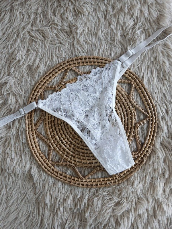 Producto - Regulable encaje blanca