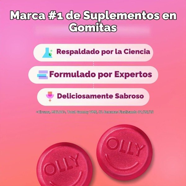 Producto - OLLY Undeniable Beauty Gomitas de belleza para el cabello, piel, uñas (60 un) - 4