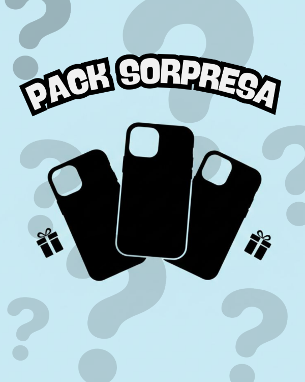 Producto - PACK SORPRESA DE 3 FUNDAS Iphone Xr