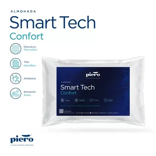 Producto - ALMOHADA PIERO SMART TECH CONFORT 70x40 - 0