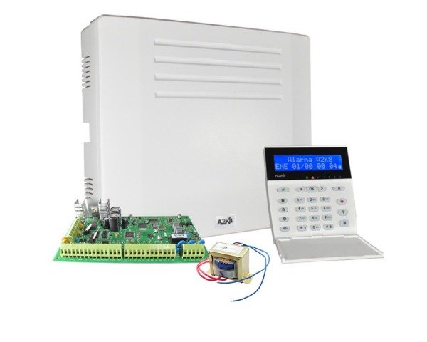 Producto - Central ALONSO A2K8-RF, 8 zonas con teclado KPD-860RF