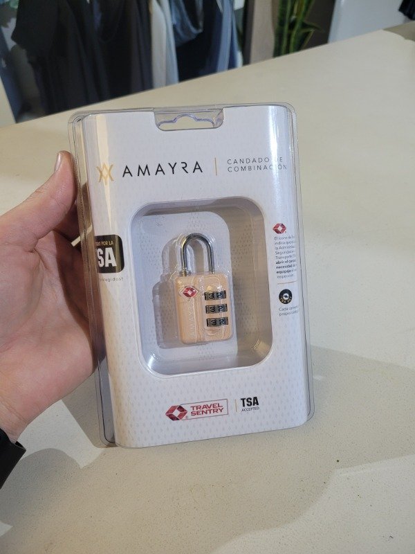 Producto - Candado de combinación Amayra - 0