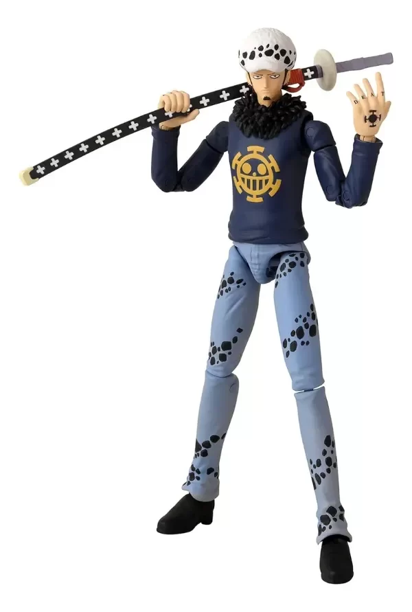 Producto - Trafalgar Law - ONE PIECE Anime Heroes (BANDAI) c/articulación - 2
