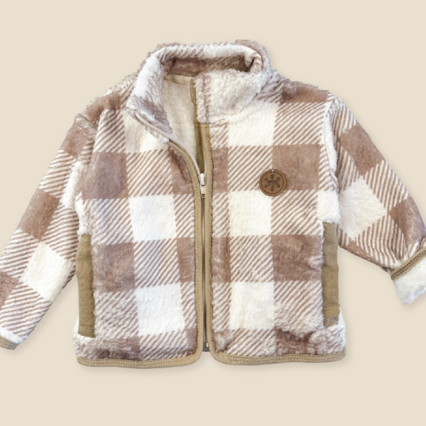 Producto - Campera corderito Cuadrille beige