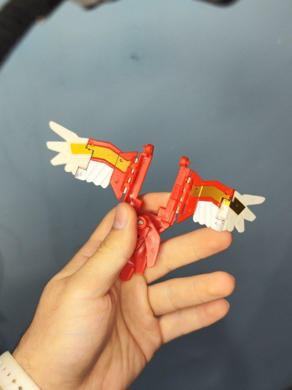 Producto - Accesorio espalda Ranger Rojo Zeo Convertido en Aguila 1996 - 1