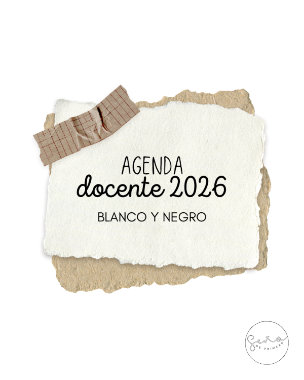 Producto - AGENDA DOCENTE 2026 BYN