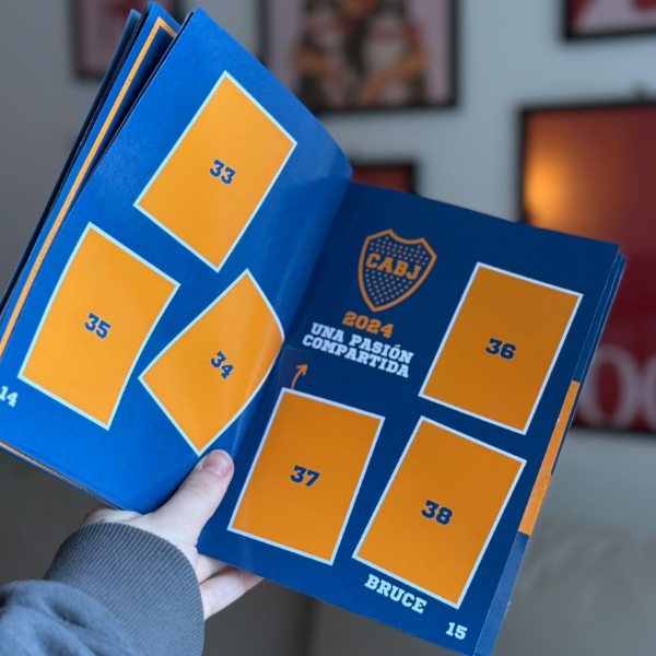 Producto - ÁLBUM DE FIGURITAS personalizado Boca - 1