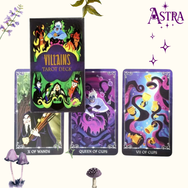 Producto - Tarot Villanos de Disney - entrega inmediata
