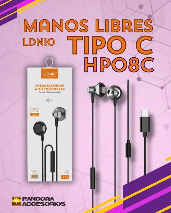 Producto - M. Libres Tipo C Ldnio HP08C