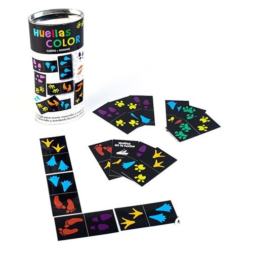 Producto - HUELLAS COLOR (juego de cartas) - 1