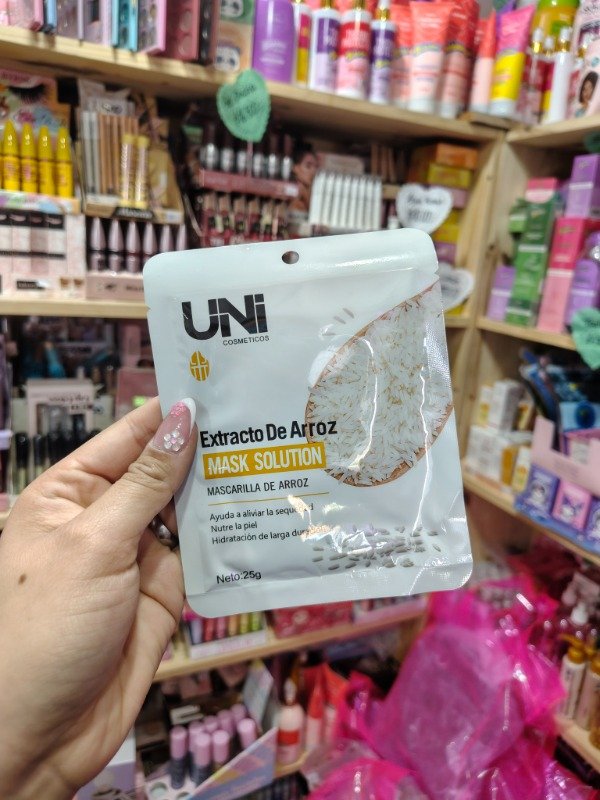 Producto - Mascarilla fácil arroz UNI