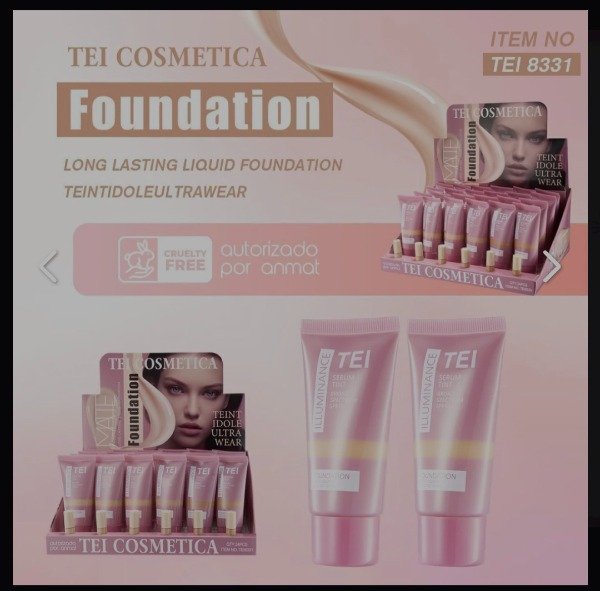 Producto - Base tei fundación matte