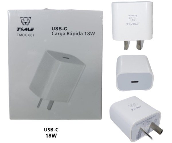 Producto - CARGADOR TIME USB TIPO C 18W