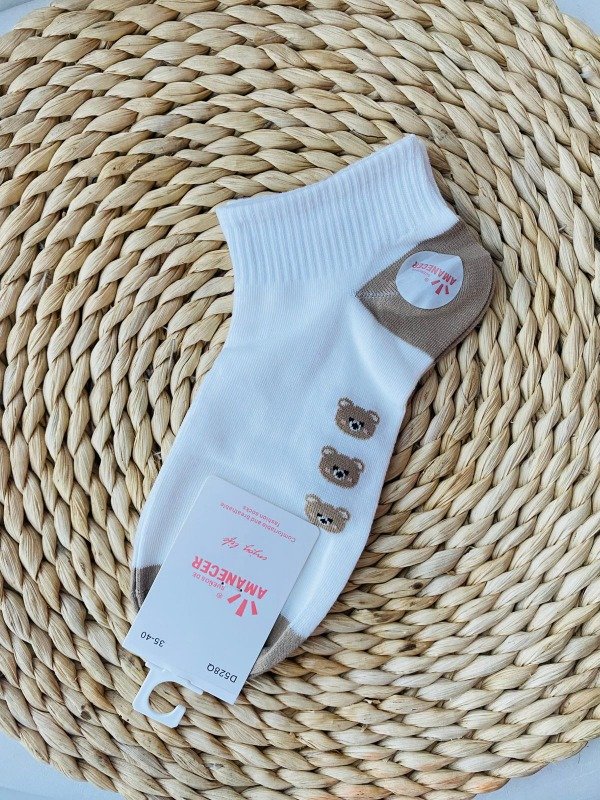 Producto - Medias 3 ositos marroncitos