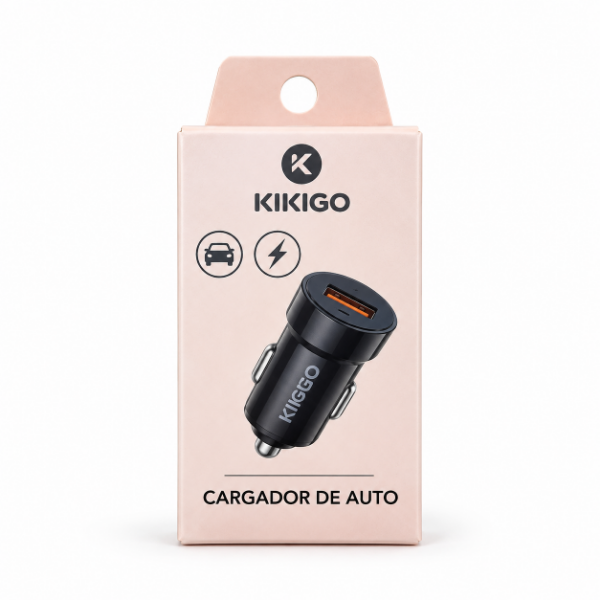 Producto - KIKIGO 18W - Cargador para auto USB-A - 0
