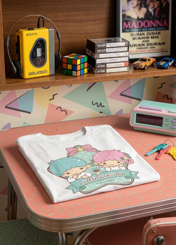 Producto - Remera Mujer Litte Twin Stars Retro
